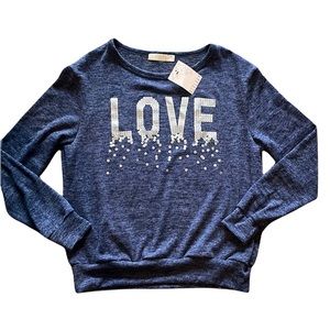 NWT Biology LOVE Super Soft Long Sleeve Shirt Size Medium